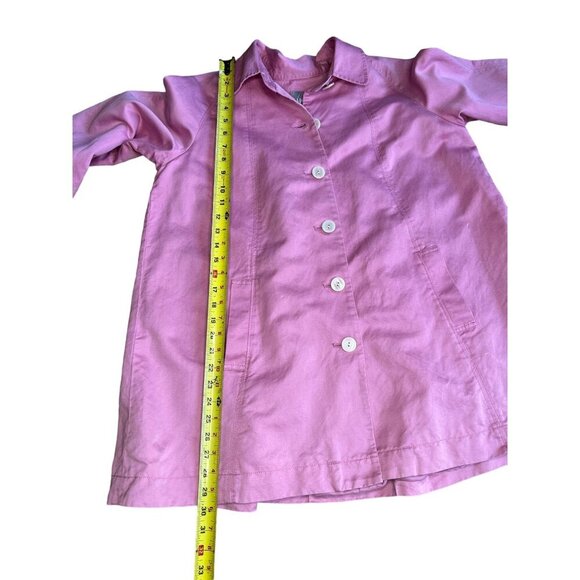 J. Jill Refine Pink Button-Up Women's Jacket Coat Size L - Picture 5 of 8
